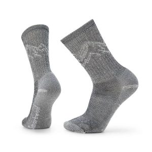 Smartwool Classic Hike Light Cushion Mountain Pattern Crew Sock